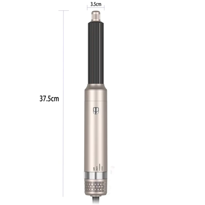 Hair Dryer 5 in 1 Multifunctional Electric Comb Negative Ion Straightcomb Curling Iron Detachable Bruening Brush Hair Dryer