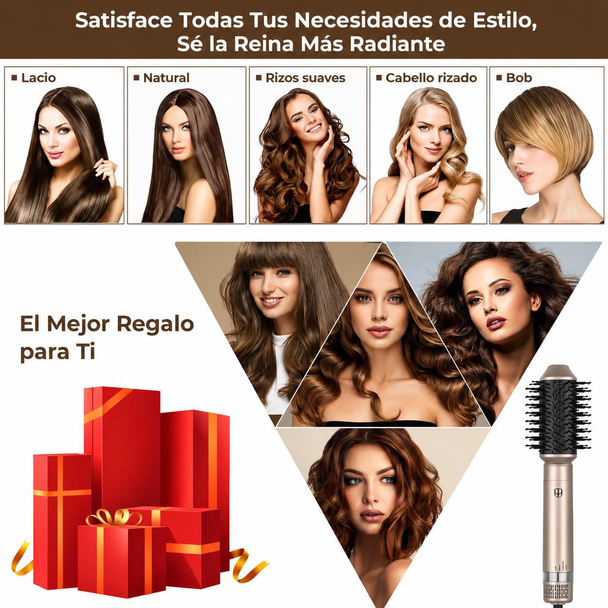 Secador de pelo 5 en 1